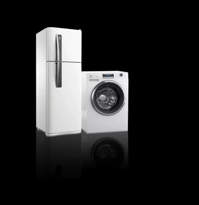 heladera y lavarropas electrolux